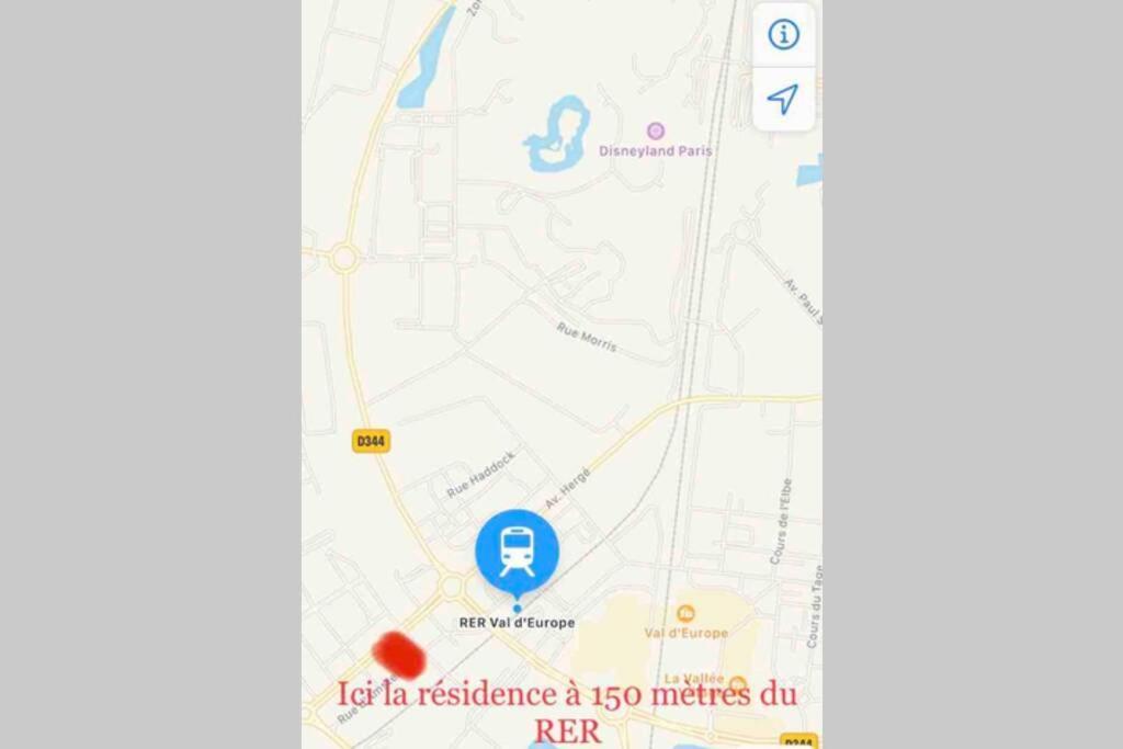 Apartament Escale A Disneyland Paris Montévrain Zewnętrze zdjęcie